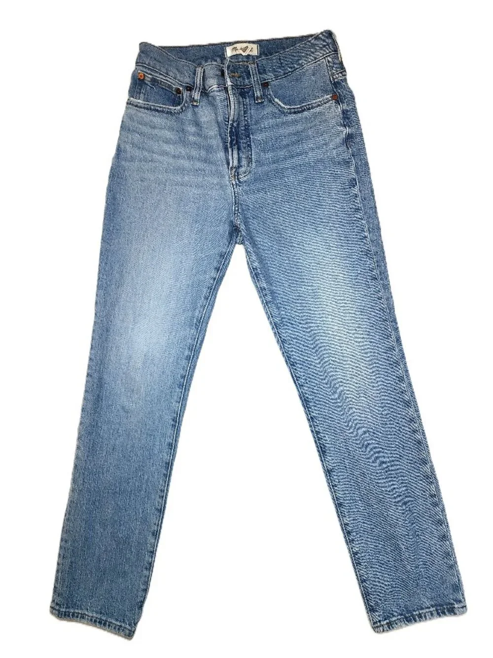 Madewell The Perfect Vintage Jean NA917 Size 26 High Rise Light Wash